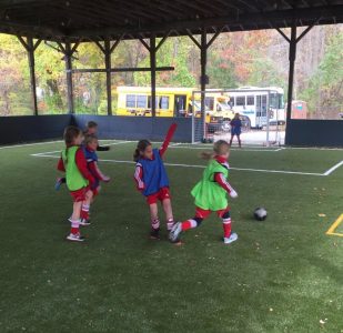 Transylvania Soccer Clinic session